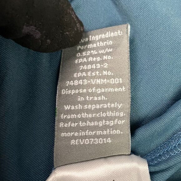 Simms SolarFlex Hoody Hoodie Men's XL Blue Gray Camo Fishing Performance UPF 50 - Picture 11 of 15